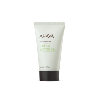 ג'ל רחצה מינרלי AHAVA לניקוי עדין וריכוך העור - גודל 40 מ