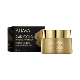 מסכת זהב 24K ובוץ מינרלי